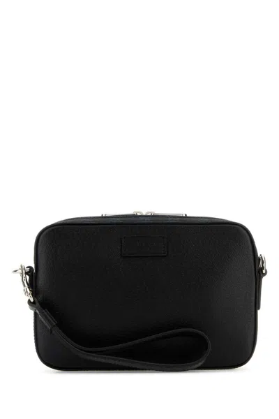 Gucci Small Gg Crossbody Bag With Tag In Black