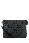Gucci Clutch In Pelle Jumbo Gg Uomo In Multi