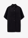 Gucci Reversible Wool And Silk Coat In Black