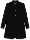 Gucci Wool-blend Coat In Black  