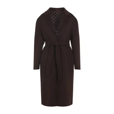 Gucci Coat In Brown