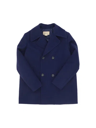 Gucci Kids' Coat For Boy In Blue