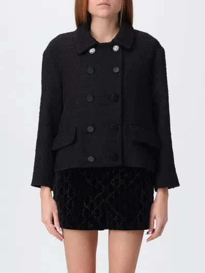 Gucci Coat Woman Black