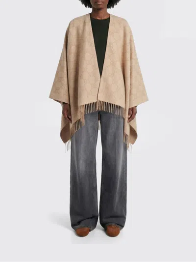 Gucci Coat Woman  In Brown