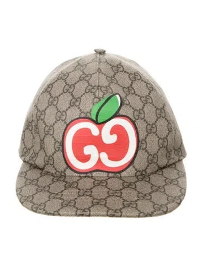 Pre-owned Gucci Coated Canvas Baseball Cap