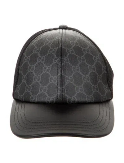 Pre-owned Gucci Coated Canvas Baseball Cap W/tags In Multi