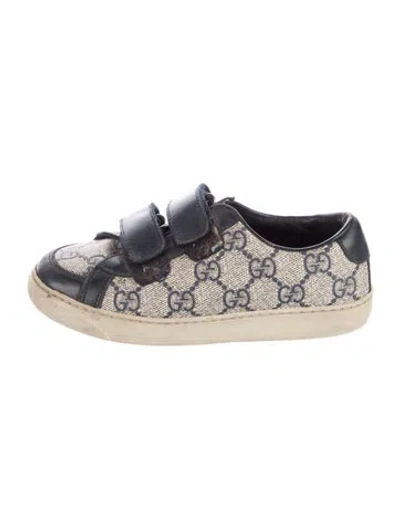 Pre-owned Gucci Babies' Coated Sneakers In Neutrals