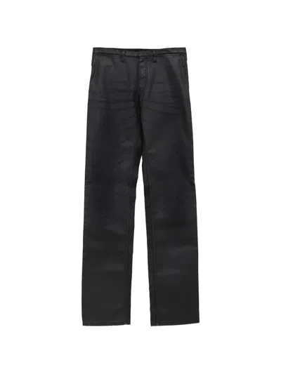Gucci Coated Straight-leg Jeans In Multi