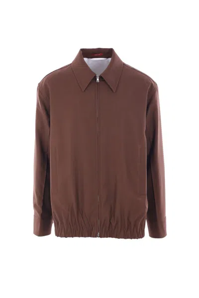 Gucci Coats In Brown