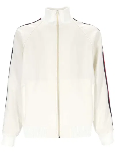 Gucci Coats In Off White/mix