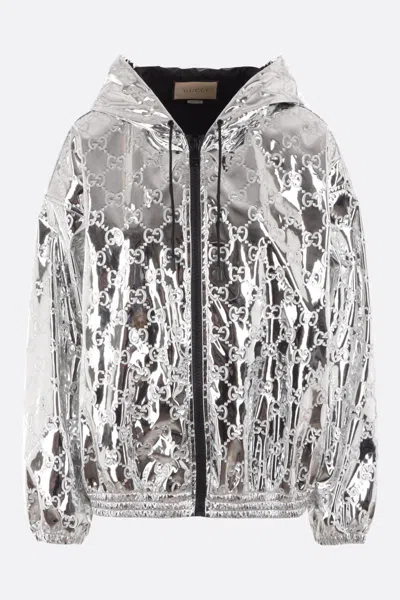Gucci Coats In Silver