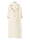 GUCCI GUCCI WOOL AND SILK BLEND LONG COAT