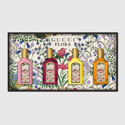 Gucci Coffret Cadeau Mini Kit Découverte Flora In Undefined