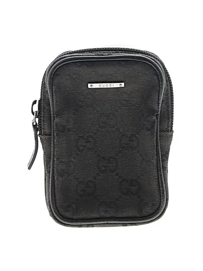 Pre-owned Gucci Coin Purse In Black