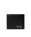Gucci Leather Wallet With Horsebit In Black