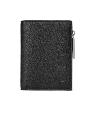 Gucci Coin Wallet With Logo In Black