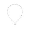 Gucci Interlocking G Necklace In Silver - Ybb479221001