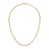 GUCCI GUCCI 18KT ROSE GOLD LINK TO LOVE NECKLACE - MODEL YBB745654001