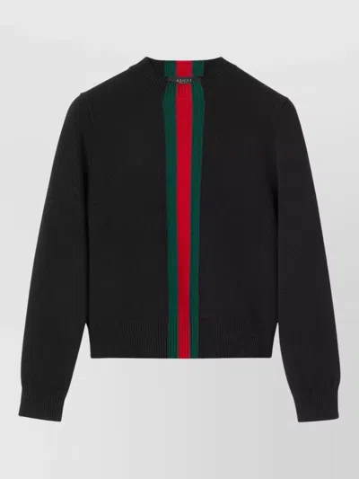 Gucci Black Crew Neck Sweater