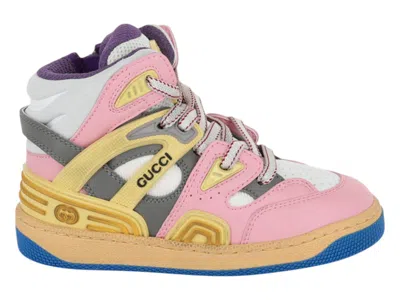 Pre-owned Gucci Colorblock Hightop (kid's) Sneakers