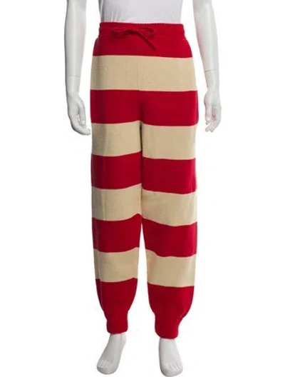 Pre-owned Gucci Colorblock Pattern Joggers W/ Tags
