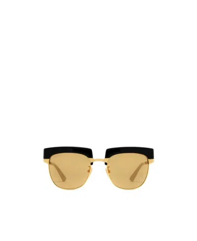 Gucci Colour-block Tinted-lens Sunglasses In Nude