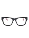 Gucci Colourblock Glasses In Black
