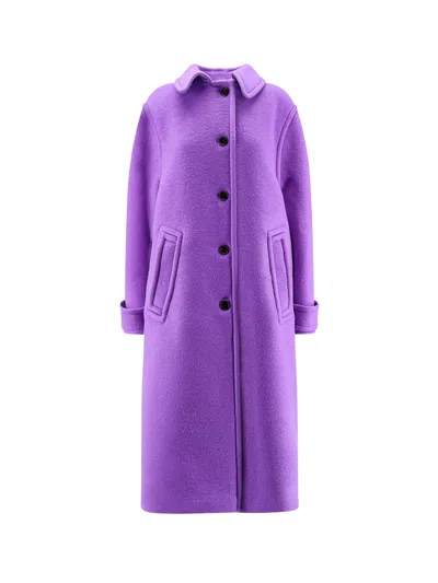 GUCCI COMPACT CASHMERE WOOL COAT