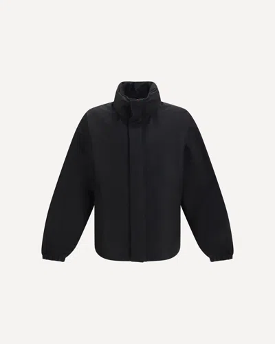 Gucci Compact Cotton Zip Jacket In Black