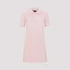 Gucci Compact Mini Polo Dress In Light Pink