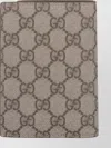 Gucci Compact Monogram Pattern Wallets