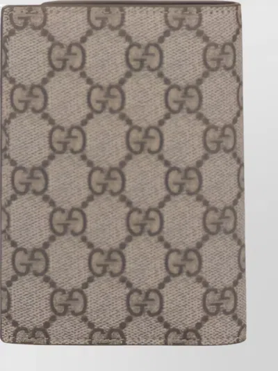 Gucci Compact Monogram Pattern Wallets