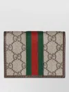 Gucci Compact Wallet Monogram Pattern Leather Accessory