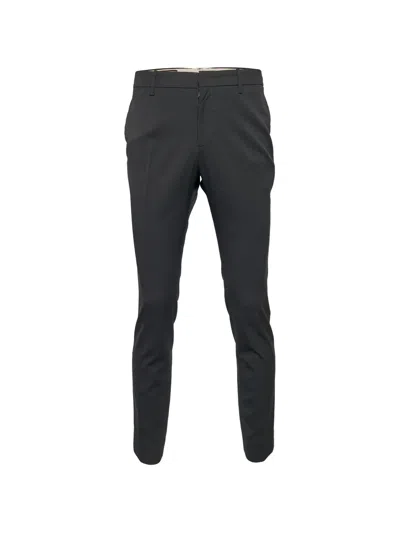 Pre-owned Gucci Concealed-closure Trousers In Black