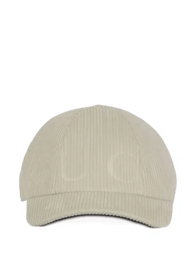 Gucci Corduroy Baseball Hat In Brown