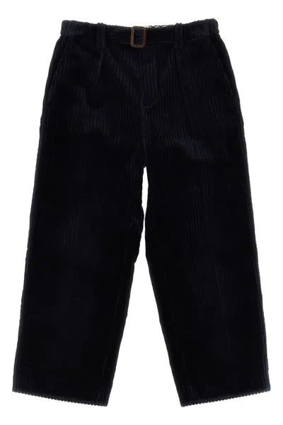 Gucci Corduroy Pants In Black
