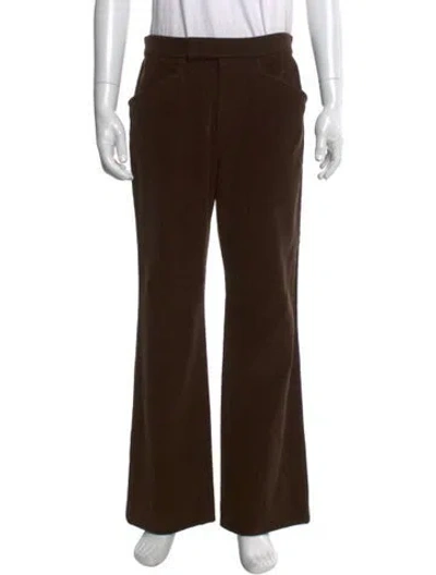 Pre-owned Gucci Corduroy Pants W/ Tags In Brown