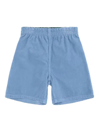 Gucci Babies' Corduroy Pocket Shorts In Blue