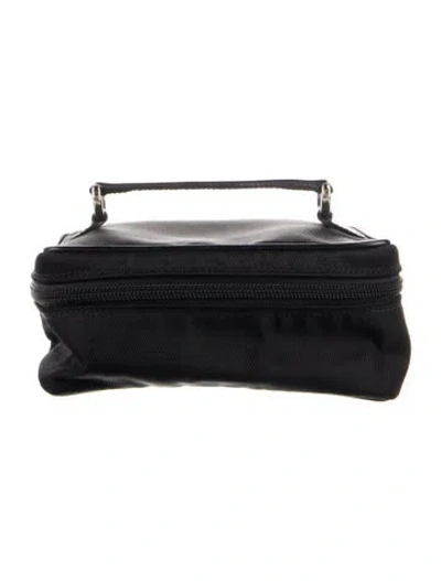 Pre-owned Gucci Cosmetic Pouch In Black