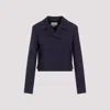 GUCCI COSMO BLUE MOHAIR JACKET