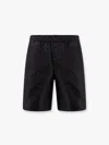 Gucci Cotton And Silk Bermuda Shorts With Allover Gg Logo
