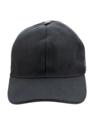 Pre-owned Gucci Cotton Baseball Cap In Black