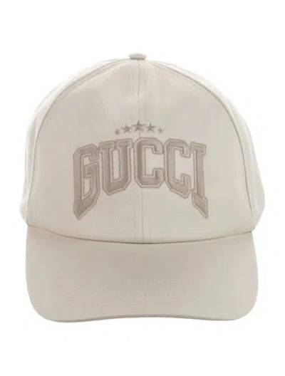 Pre-owned Gucci Cotton Baseball Cap In Neutral