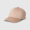 Gucci Cotton Baseball Cap With Embroidery In Pink