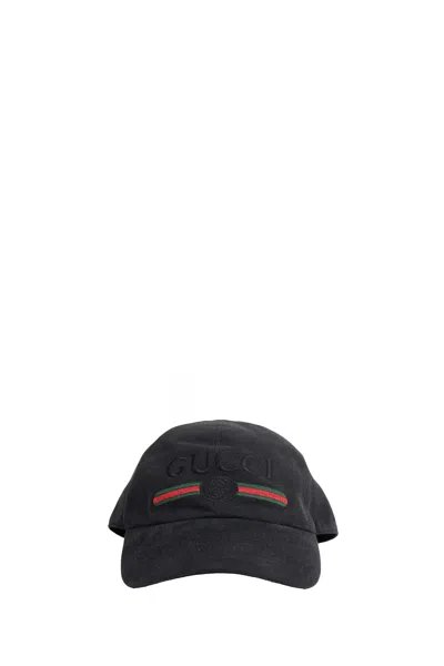 Gucci Cotton Baseball Hat In Pink
