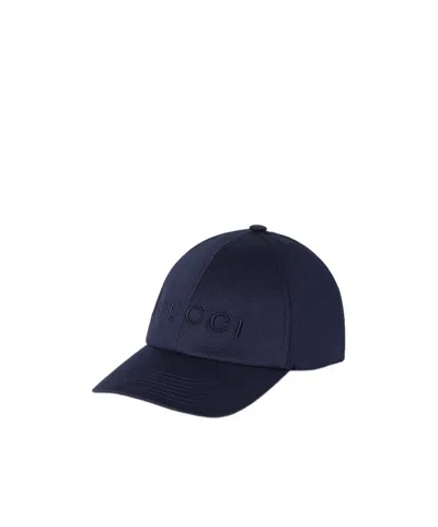 Gucci Cotton Baseball Hat With Embroidery