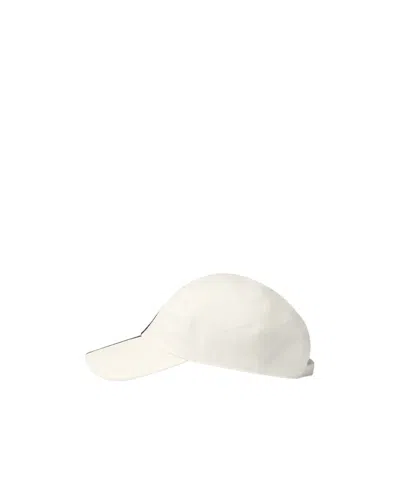 Gucci Cotton Baseball Hat With Web In White