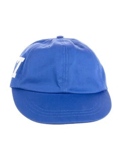 Pre-owned Gucci Cotton Baseball Hat W/tags In Blue