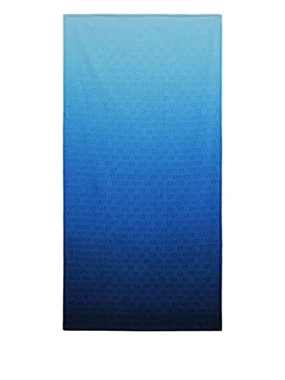 GUCCI GUCCI COTTON BEACH TOWEL