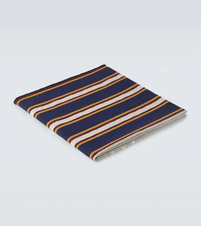 Gucci Cotton Beach Towel In Multicoloured